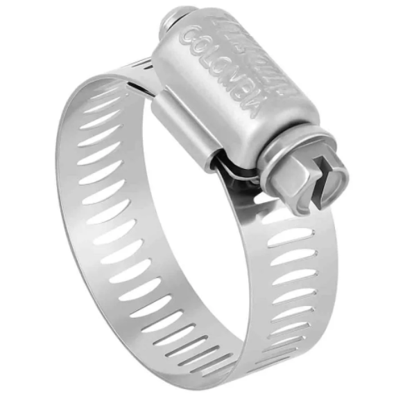 05020056.png ABRAZADERA PARA MANGUERA DE ACERO INOX. DE CREMALLERA 11/16" - 1 1/4" TITAN 20-12 - Imagen 1