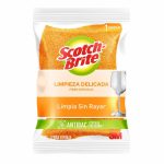 ESPONJA SCOTCH-BRITE DE FIBRA CERO RAYAS