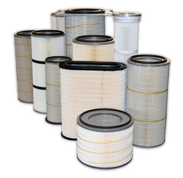 FILTRO DE AIRE 13.9" OD 35.3CMT X 26" (66CMT) ALTO PARA MAQUINA AIR BOSS TRION DC-18 CLARK FILTER N/P: 1566059 - Imagen 1
