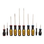 DESARMADOR JGO PLANO/ESTRELLA 10 PZAS STANLEY 60-100S (STMT60100-LA)