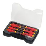 DESARMADOR JGO PLANO/ESTRELLA AISLADO 1000V 7 PZAS STANLEY STMT60175-LA (65-980)
