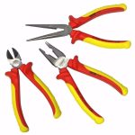 JUEGO 3 ALICATES MAXSTEEL VDE 1000V 84-011