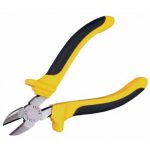 ALICATE CORTE DIAGONAL PROFESIONAL M/AMARILLO 6" STANLEY 84-054LA
