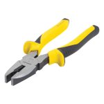 ALICATE UNIVERSAL (ELECTRICISTA) PROFESIONAL M/AMARILLO 8" STANLEY 84-056LA