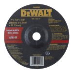 DISCOS ABRASIVOS -DISCO DESBASTE 7" x 1/4" DEWALT DW44580