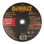 DISCO DE CORTE PARA METAL 9" X 1/8" X 7/8" DW44600 DEWALT