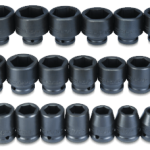 DADO JGO X 20 PZAS 6PT IMPACTO SAE ENC 3/4" 3/8" A 2" PROTO J72103