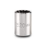 DADO SOCKET 12 PT ENC 1/2" 20MM PROTO J5420M