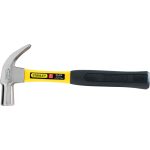 MARTILLO T/UÑA C/MANGO DE FIBRA DE VIDRIO 20ONZ (568GRM) STANLEY 51-072