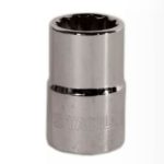 DADO SOCKET 12 PT ENC 1/2" 19MM STANLEY 88-791
