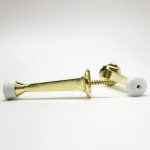 TOPE DE PUERTA SOLIDO BRONCE BRILLANTE PACK X 2 PZAS STANLEY 81-9002
