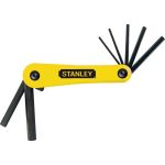 LLAVE ALLEN HEXAGONAL PLEGABLES JGO X 7 PZAS MILIMETRICAS 2.5 - 10MM STANLEY 69-262
