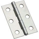 BISAGRA D/ESQUINA RESIDENCIAL PLATEADO CON ZINC 3" X 3" STANLEY 081-050A