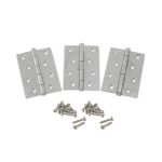 BISAGRA FIJA PESADA ALUMINIZADA 5" X 3 1/4" BISA