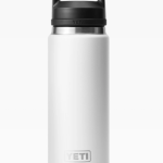 BOTELLA RAMBLER WATER BOTTLE WITH CHUG COLOR BLANCO CAP. 26ONZ (750MLT) YETI
