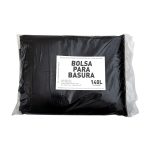 BOLSA PLASTICA PARA BASURA COLOR NEGRO 140LTR