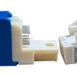 CONECTOR RJ 45 HEMBRA CAT.6 COLOR AZUL PANDUIT CJ688TPBU
