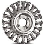 ESCOBILLA CIRCULAR ACERO TRENZADO 6"X7/8" FAESIN