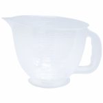 JARRA DE PLASTICO GRADUADA TRANSPARENTE 2LTR BASA