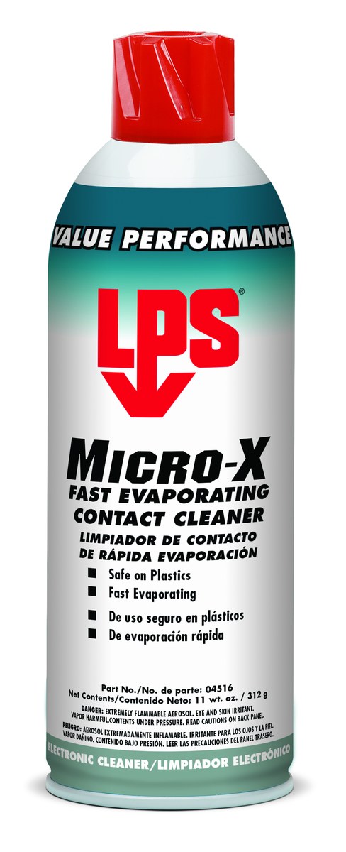 limpiacontacto_lps.jpg LIMPIACONTACTO ELECTRONICO SPRAY MICRO X 11ONZ LPS 4516 - Imagen 1