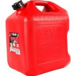 GALONERA PLASTICO COLOR ROJO CON EMBUDO INCORPORADO 5GLN MIDWEST 6119