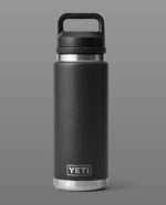 BOTELLA RAMBLER WATER BOTTLE WITH CHUG COLOR NEGRO CAP. 26ONZ (750MLT) YETI