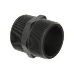 NIPLE CORTO DE POLIPROPILENO 2"