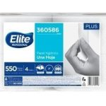 PAPEL HIGIENICO JUMBO UNA HOJA BLANCO 550 MTR ELITE 360586/361540