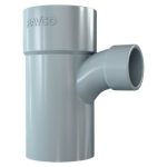 TEE CON REDUCCION PVC DESAGUE 4" - 2" PAVCO