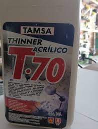 thiner_tamsa.jpg THINER ACRILICO (ENV X 3LTR) TAMSA - Imagen 1