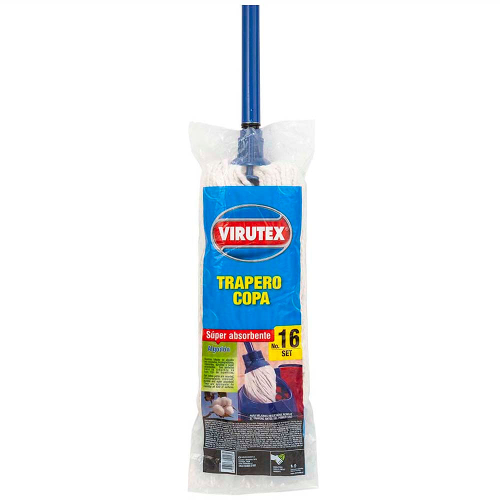 trapeador_virutex.jpg TRAPEADOR MOPA CON MANGO (TASK) TASK - Imagen 1