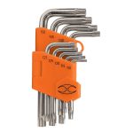 LLAVE TORX JGO X 9 PZAS T10 - T50 TRUPER 15554