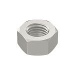 TUERCA HEXAGONAL FIERRO ZINC G-2 UNC 1/4"