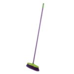 ESCOBA DE CERDA NYLON CON MANGO DE PLASTICO 130.5 X 31 CMT VIRUTEX