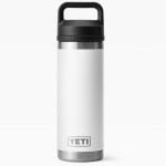 BOTELLA RAMBLER WATER BOTTLE WITH CHUG COLOR BLANCO CAP. 18ONZ (500MLT) YETI