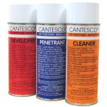 DETECTOR DE FISURAS 3 PZAS REVELADOR, PENETRANTE Y LIMPIADOR SPRAY . CANTESCO