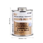 PEGAMENTO P/PVC REGULAR 32ONZ (1/4GLN) OATEY 31961 - Imagen 2