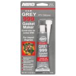 SILICONA AUTOMOTRIZ CHISGUETE GRIS 999 3ONZ - 85GRM ABRO 9-AB