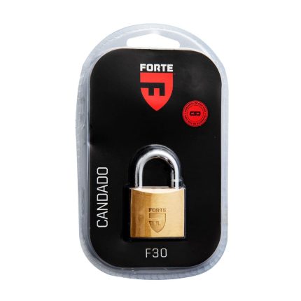 CANDADO BRONCE 30MM FORTE F-30