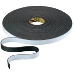 CINTA VINYL FOAM TAPE, BLACK, 1 IN X 18 YD, 9 PER CASE 3M 4714