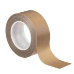CINTA PTFE GLASS CLOTH TAPE BROWN, 2" X 36YD (32.92MTR) 8.2MIL 3M 5453