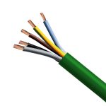 CABLE LIBRE DE HALOGENO H07Z1-K, COLOR VERDE CLASE 5 450/750V 2.5MM2 MIGUELEZ AFIRENAS-L