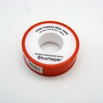 CINTA TEFLON ENV. ROJO/BLANCO 3/4" X 50YDS SHURTAPE TF-200