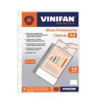MICA TAMAÑO A4 PORTA PAPEL PQT X 10UND VINIFAN