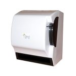 DISPENSADOR PVC COLOR BLANCO PARA PAPEL TOALLA JUMBO EBRIEL JP-393