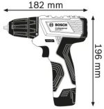TALADRO ATORNILLADOR INALAMBRICO PROFESIONAL GSR 120 LI BOSCH - Imagen 2